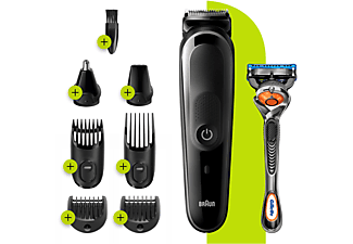 BRAUN MGK5260 8in1 Erkek Bakım Seti Siyah Gri Gillette Hediyeli