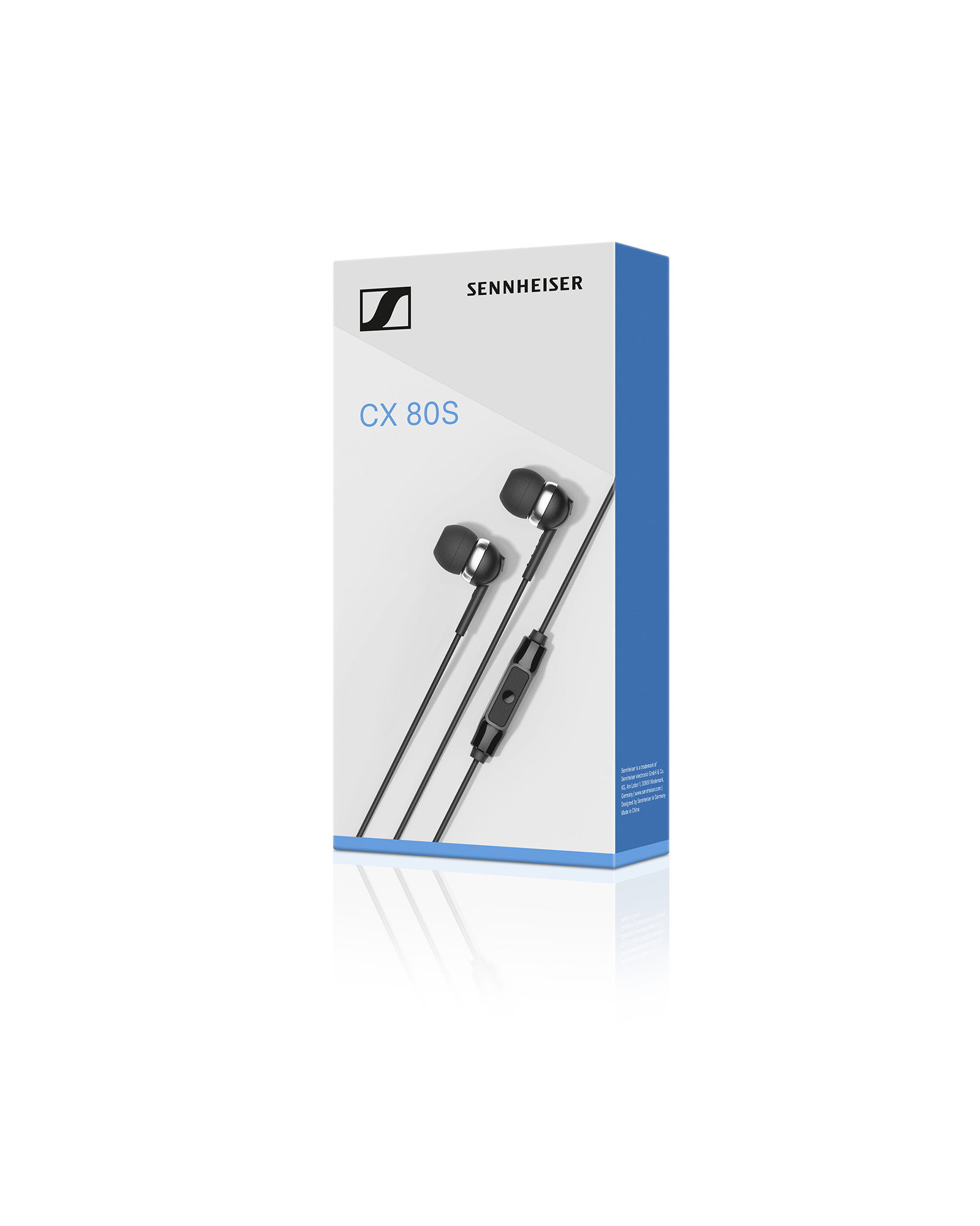 Bir kutuda Sennheiser CX 80S kulaklıkları.
