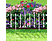 GARDEN OF EDEN 11478A Virágágyás szegély / kerítés, 61 x 30, fehér