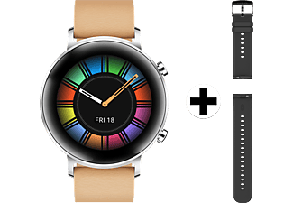 HUAWEI Watch GT 2 42mm Bruin/Zilver kopen? | MediaMarkt