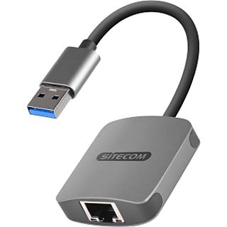 SITECOM USB 3.0 - Gigabit LAN-adapter Grijs (CN-341)