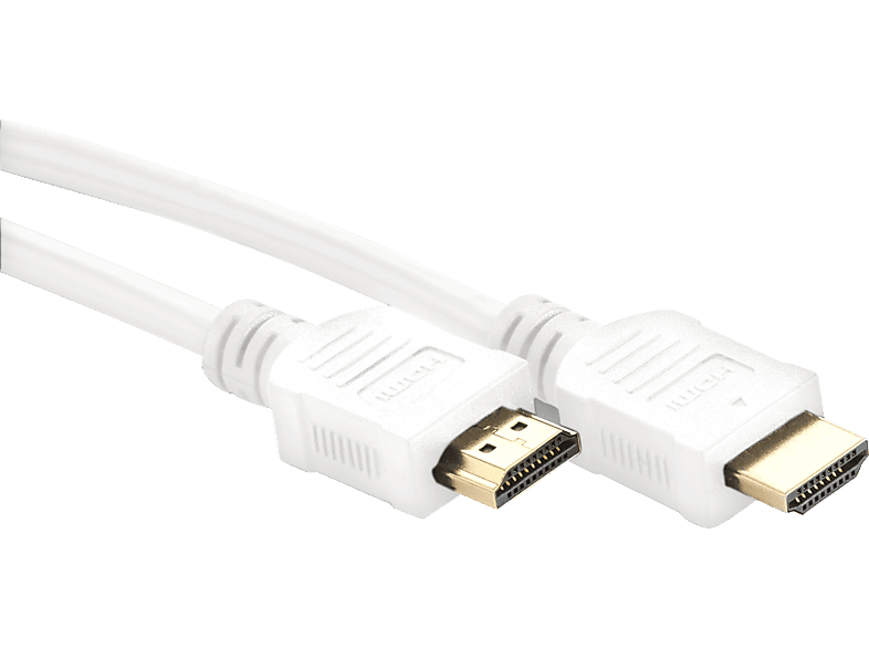 BIGBEN 4K-fähiges Konsolen und Bildschirme HDMI-Kabel, Weiß