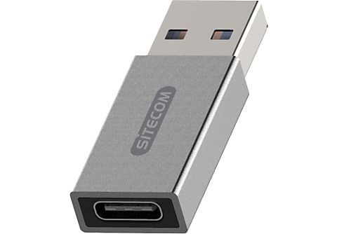 SITECOM Adaptateur USB-A à USB-C Gris (CN-397)