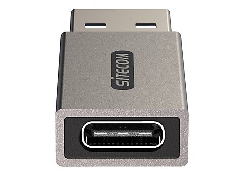 SITECOM Adaptateur USB-A à USB-C Gris (CN-397)