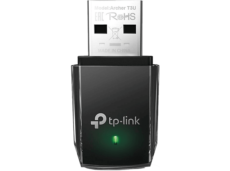 TPLINK WLAN Stick Archer T3U AC1300, 2.4GHz/5GHz WLAN, USBA 3.0 online kaufen MediaMarkt