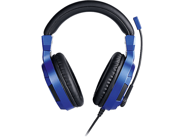 BIGBEN PS4 Stereo-Headset V3, Over-ear Gaming Headset Blau