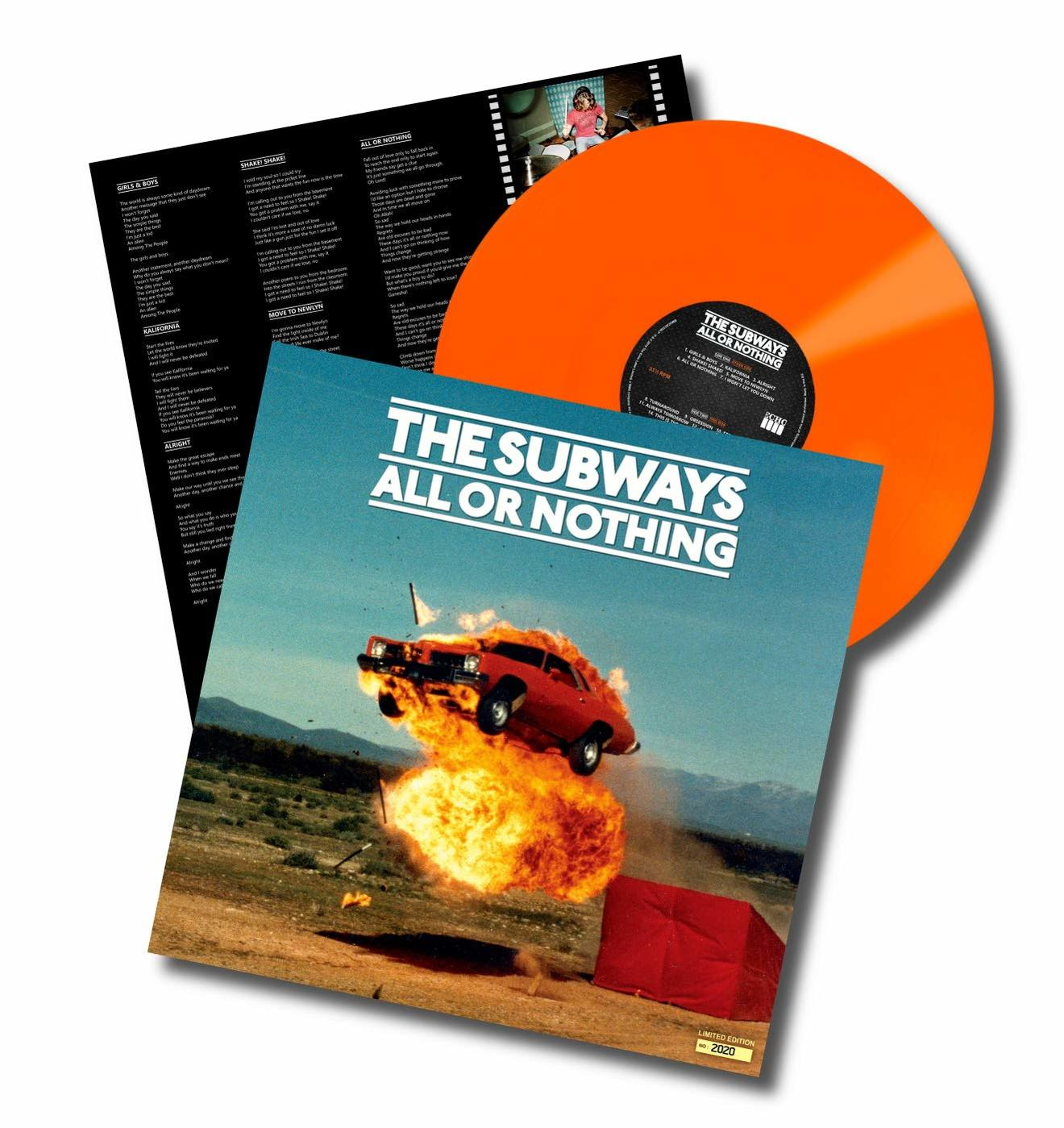 NOTHING (Vinyl) Subways The - (ANNIVERSARY OR - EDITION) ALL