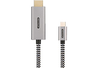 SITECOM Câble USB-C à HDMI 2m Gris (CA-060)