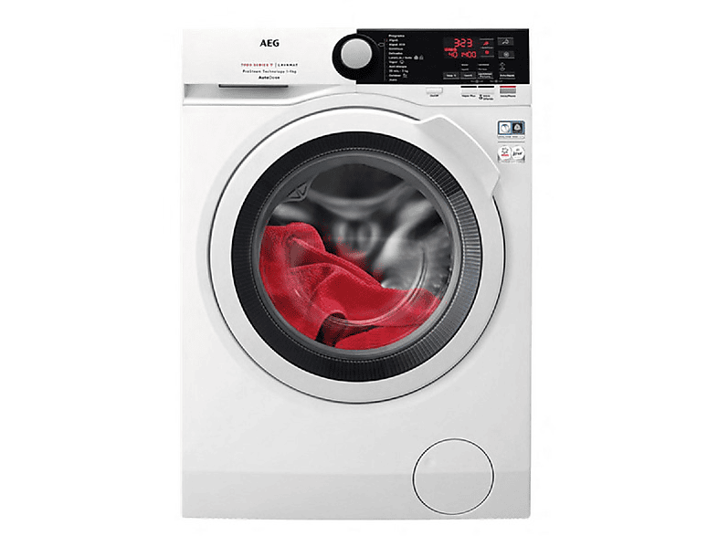 Lavadora Aeg L7fbe941q serie 7000 prosense 9kg 1400rpm dosificador clase wifi carga frontal 9 1400 25 programas prosteam blanco 1.400