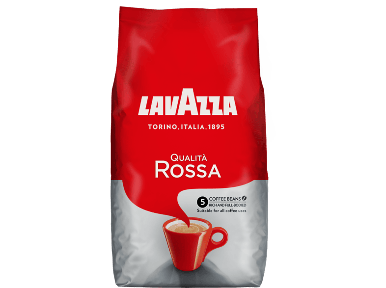 LAVAZZA QUALITÁ ROSSA szemes kávé 1000g LAVAZZA QUALITÁ ROSSA szemes kávé 1000g