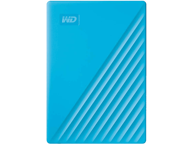 Western Digital Disque Dur Externe My Passport 2019 2 Tb Bleu (wdbyvg0020bbl-wesn)