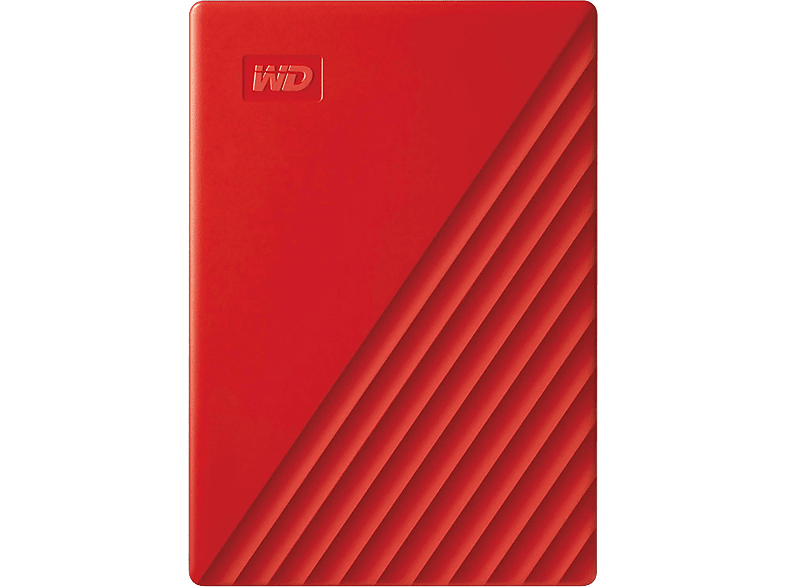 Western Digital Externe Harde Schijf My Passport 2019 2 Tb Rood (wdbyvg0020brd-wesn)