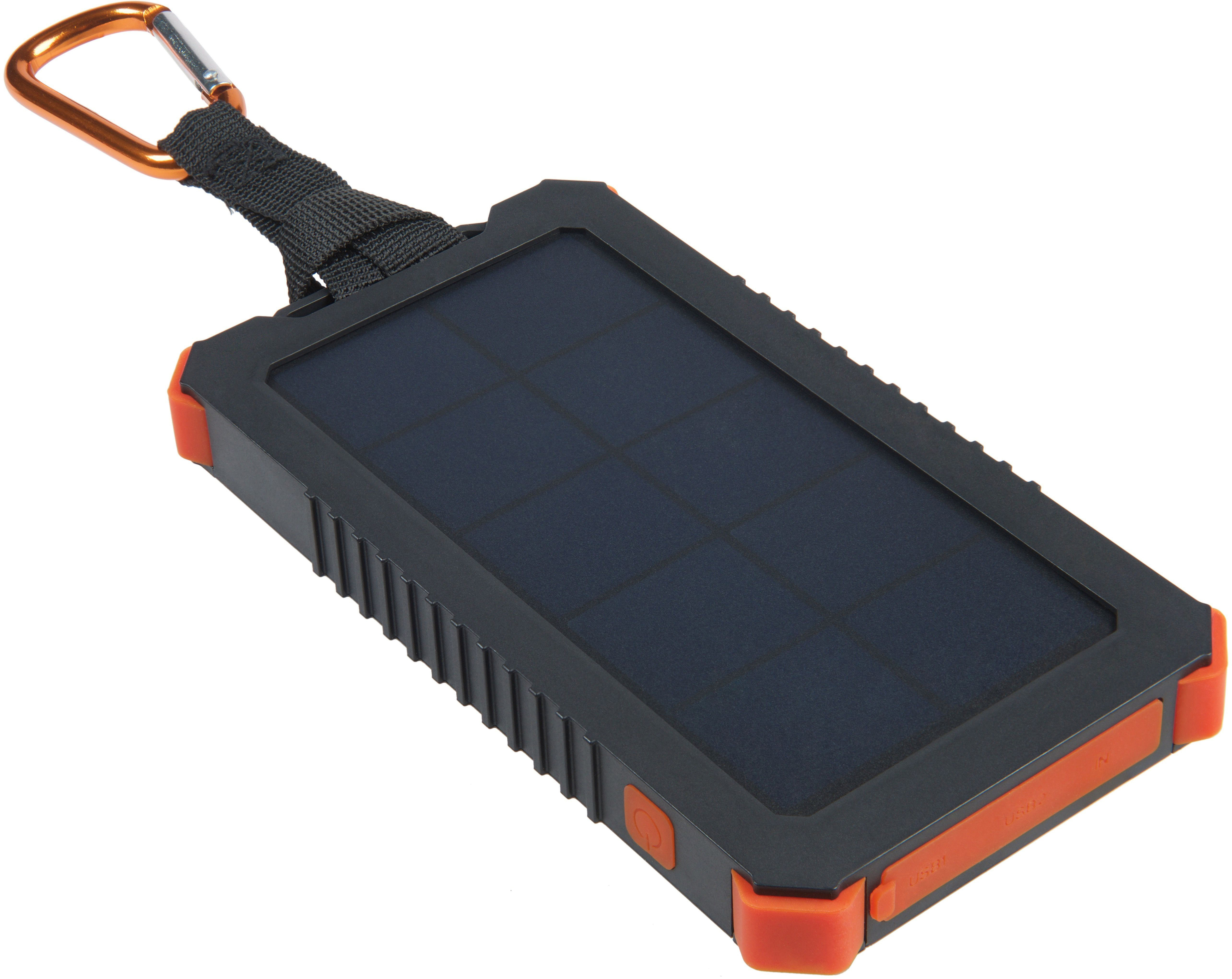 XTORM Solar Charger Instinct 10.000 Powerbank 10000 mAh Schwarz, Orange