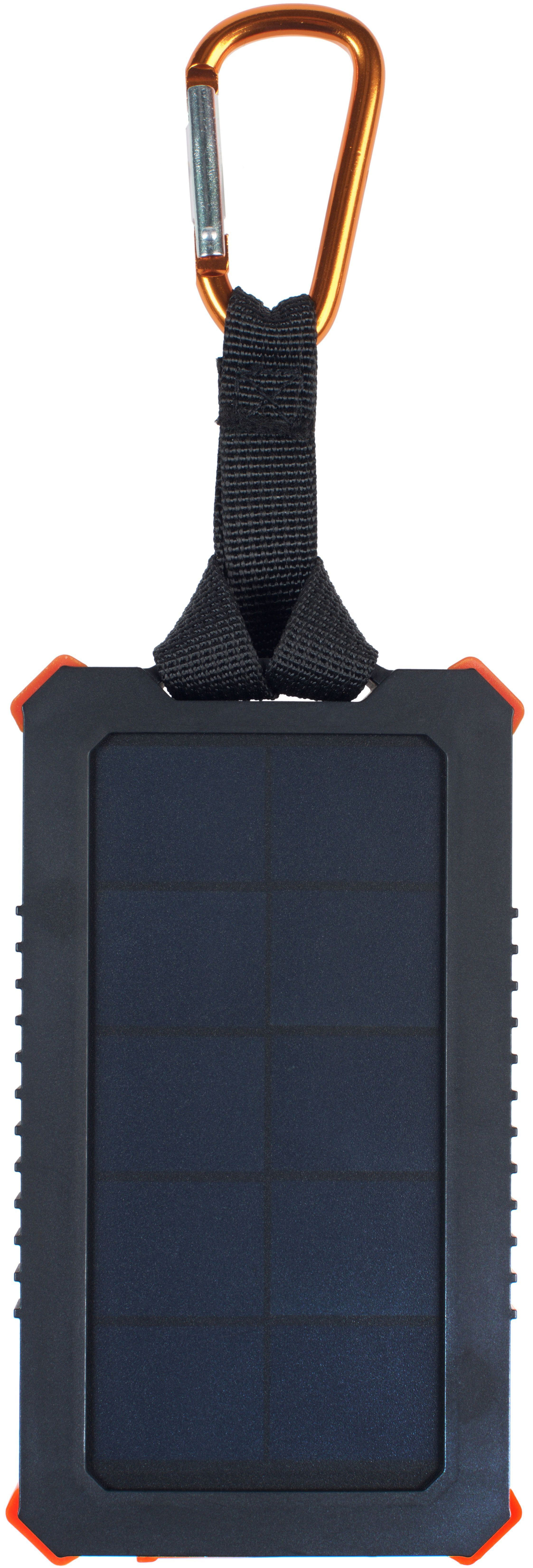 XTORM Solar Charger Impulse Powerbank 5000 mAh Schwarz/Orange