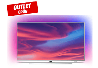 PHILIPS 55PUS7304 55" 139 Ekran Uydu Alıcılı Android Smart 4K Ultra HD LED TV Açık Gümüş Outlet 1203391