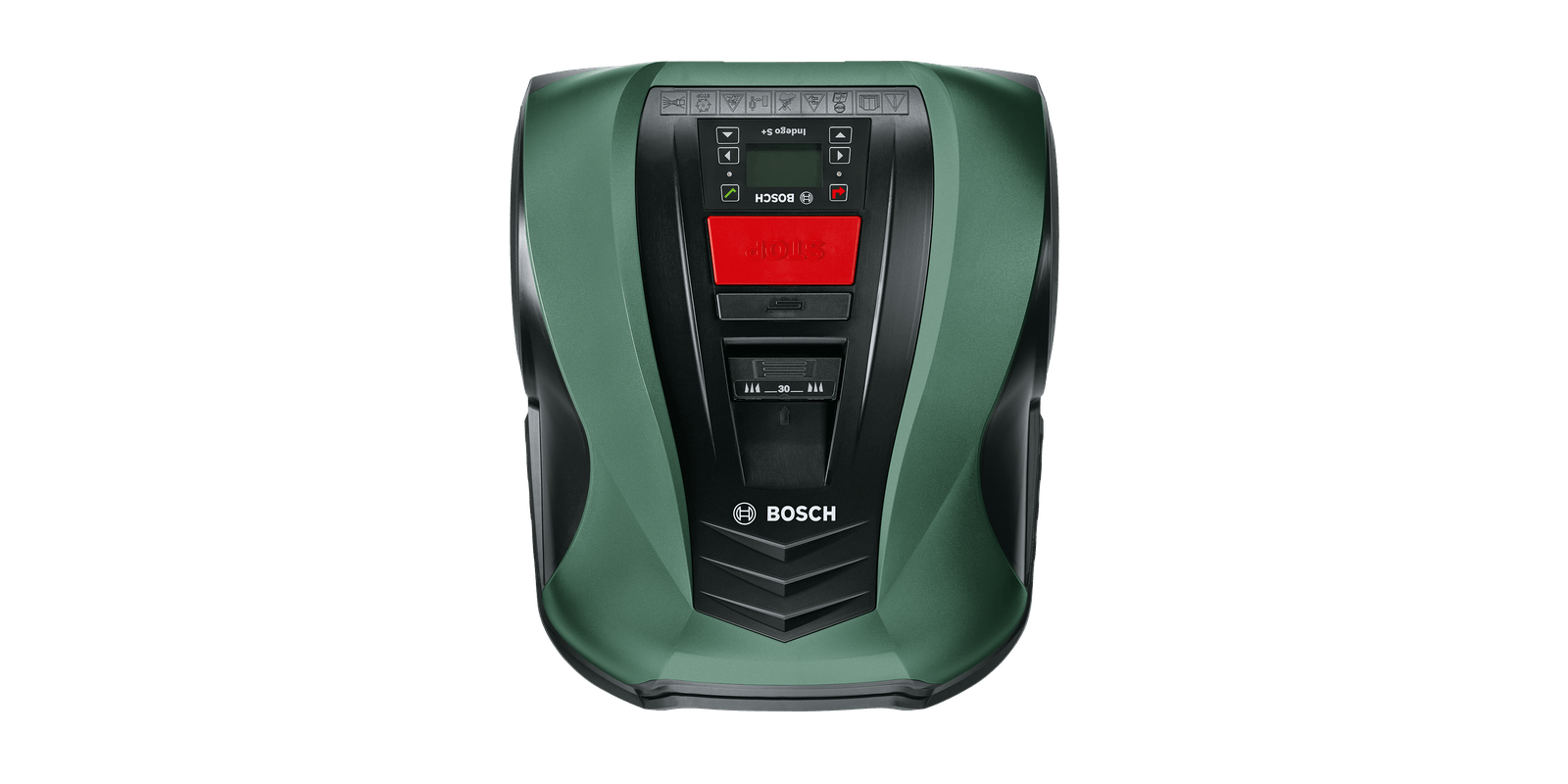 BOSCH Mähroboter Indego S+ 350, Rasenmähroboter, 350 m², Schnittbreite: 19 cm 