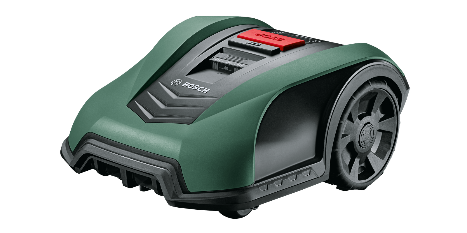 BOSCH Mähroboter Indego S+ 350, Rasenmähroboter, 350 m², Schnittbreite: 19 cm 