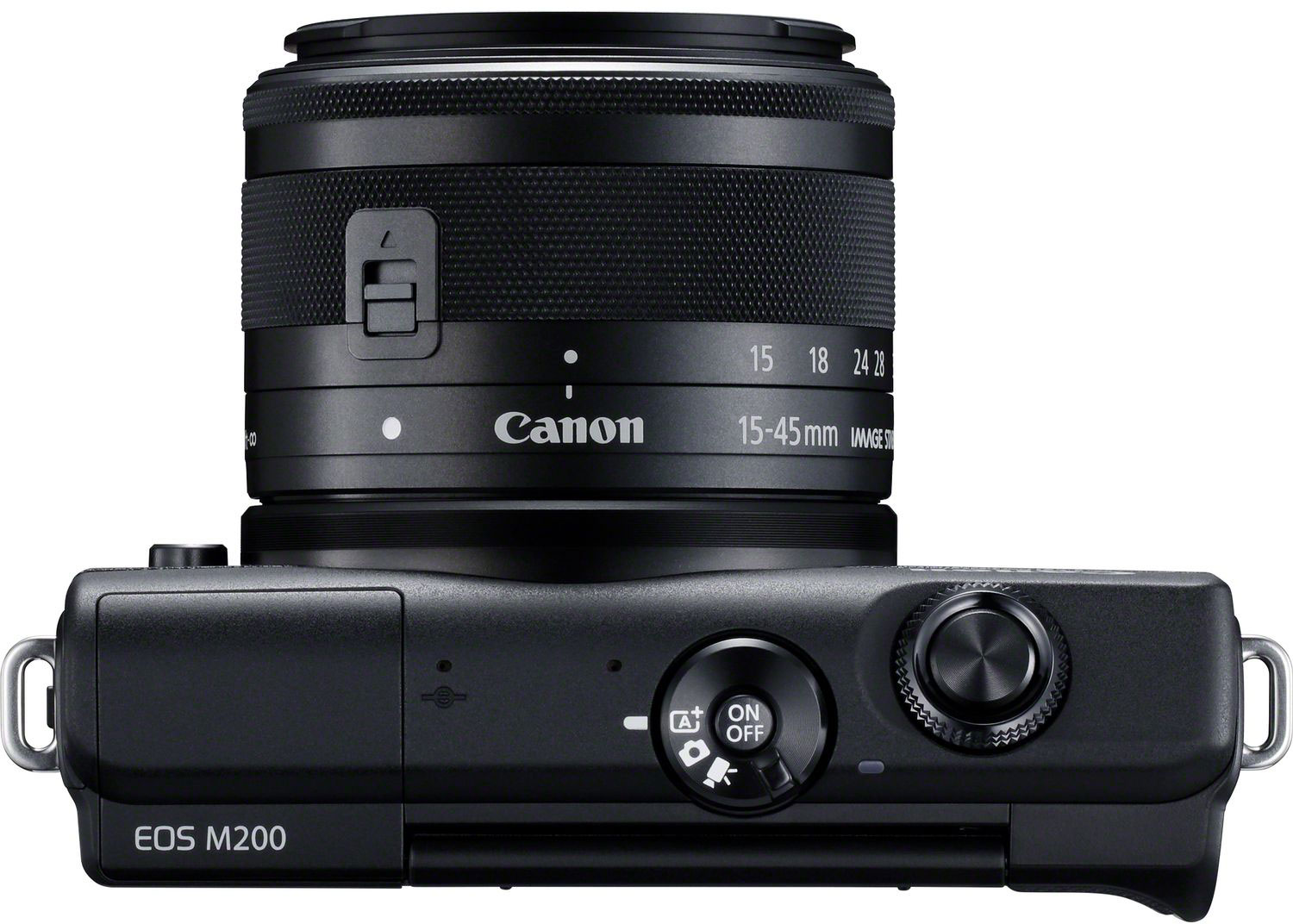 CANON Appareil photo hybride EOS M200 Noir Travel Kit (3699C040AA)