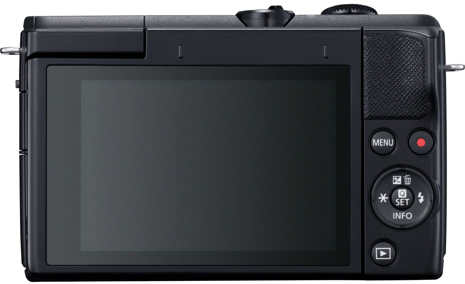CANON Appareil photo hybride EOS M200 Noir Travel Kit (3699C040AA)