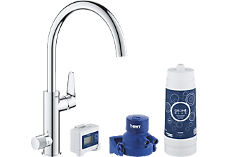 GROHE Blue Pure BauCurve íves vízszűrős konyhai csaptelep, filterrel 30385000