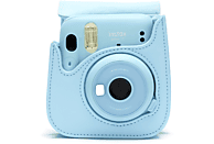 Funda cámara - Fujifilm Instax Mini 11, Bandolera, Poliuretano, Azul