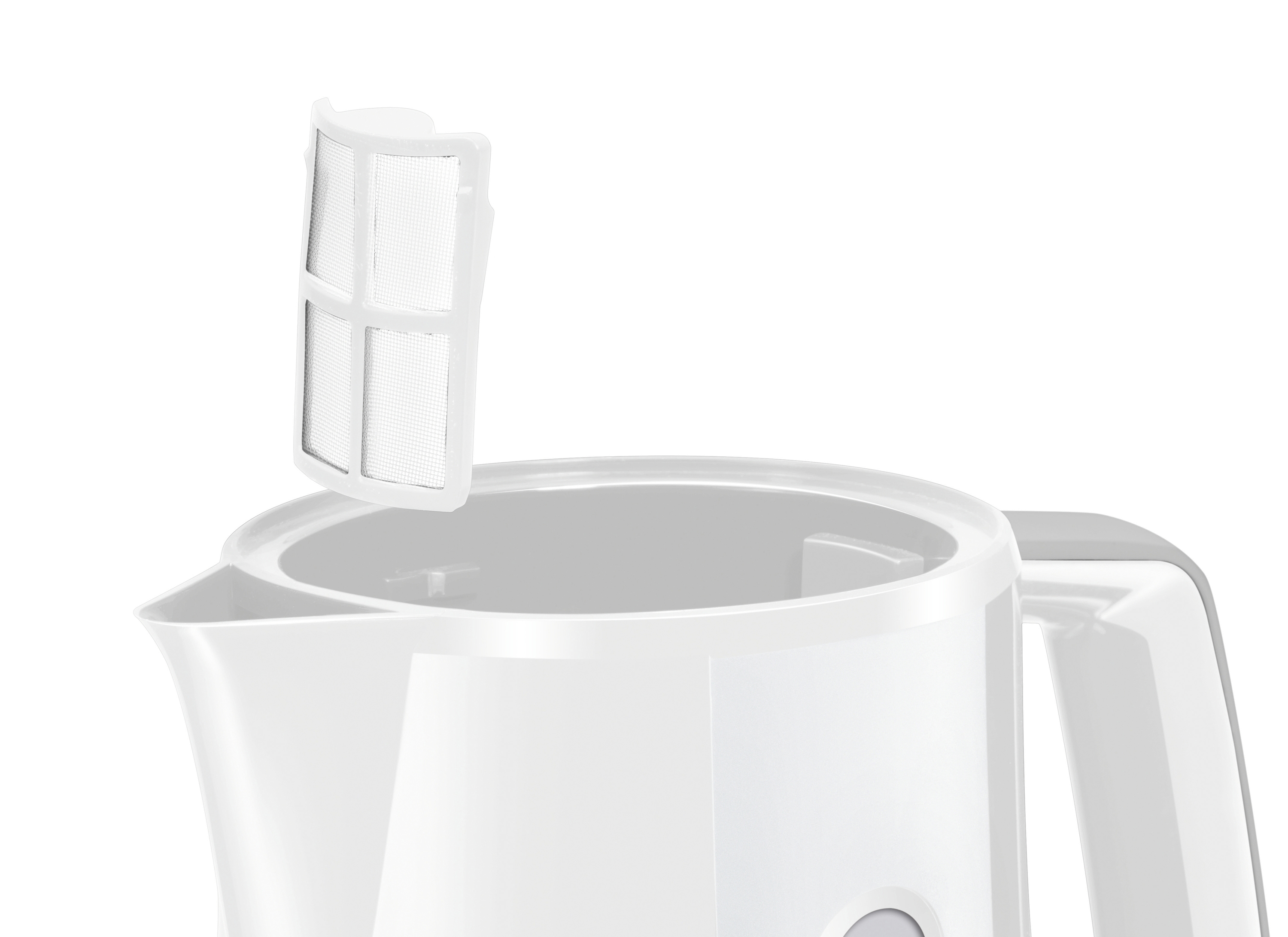 BOSCH TWK 3A 011 Wasserkocher, Weiß