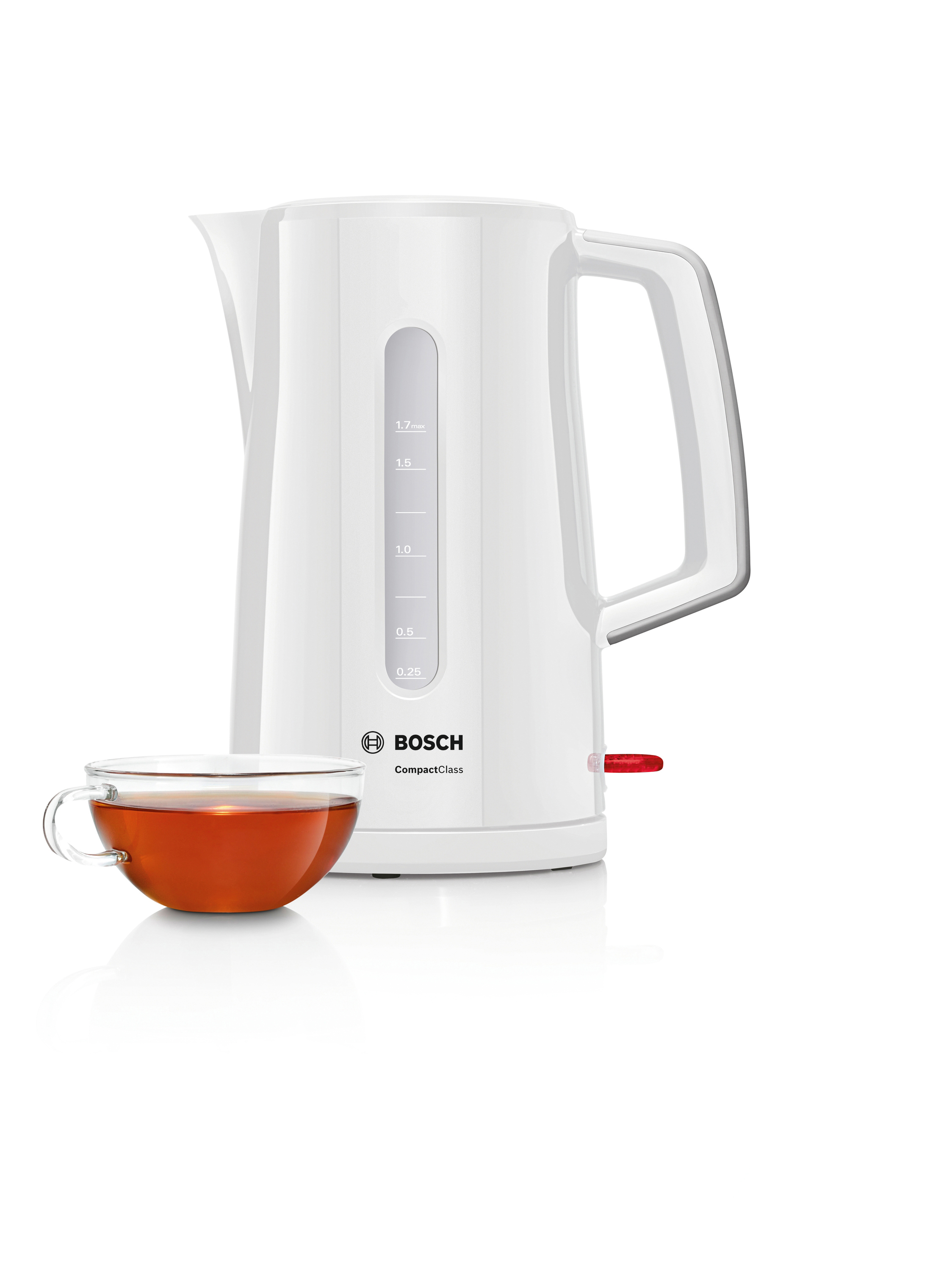 BOSCH TWK 3A 011 Wasserkocher, Weiß