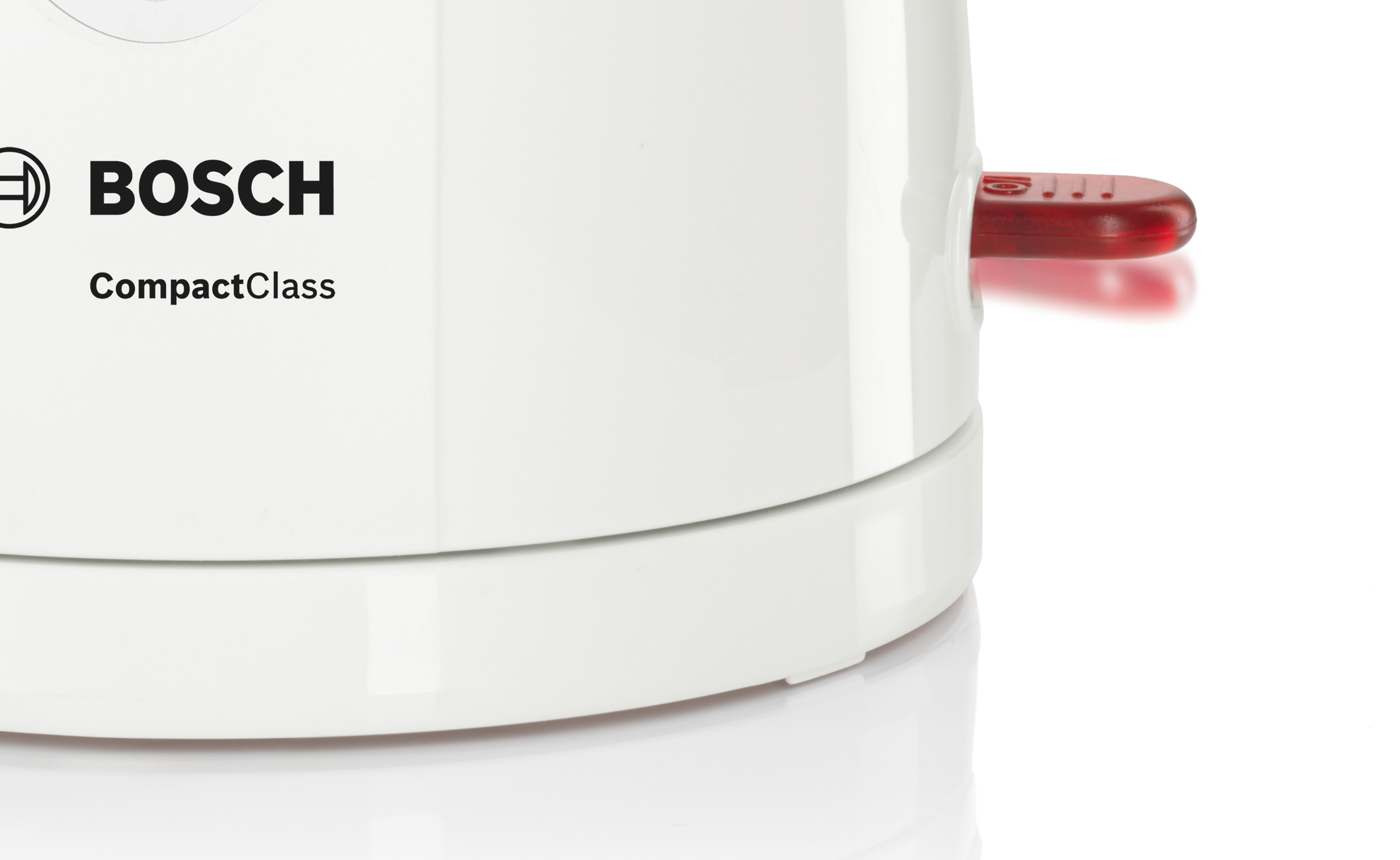 BOSCH TWK 3 A 051 Wasserkocher, Weiß/Hellgra