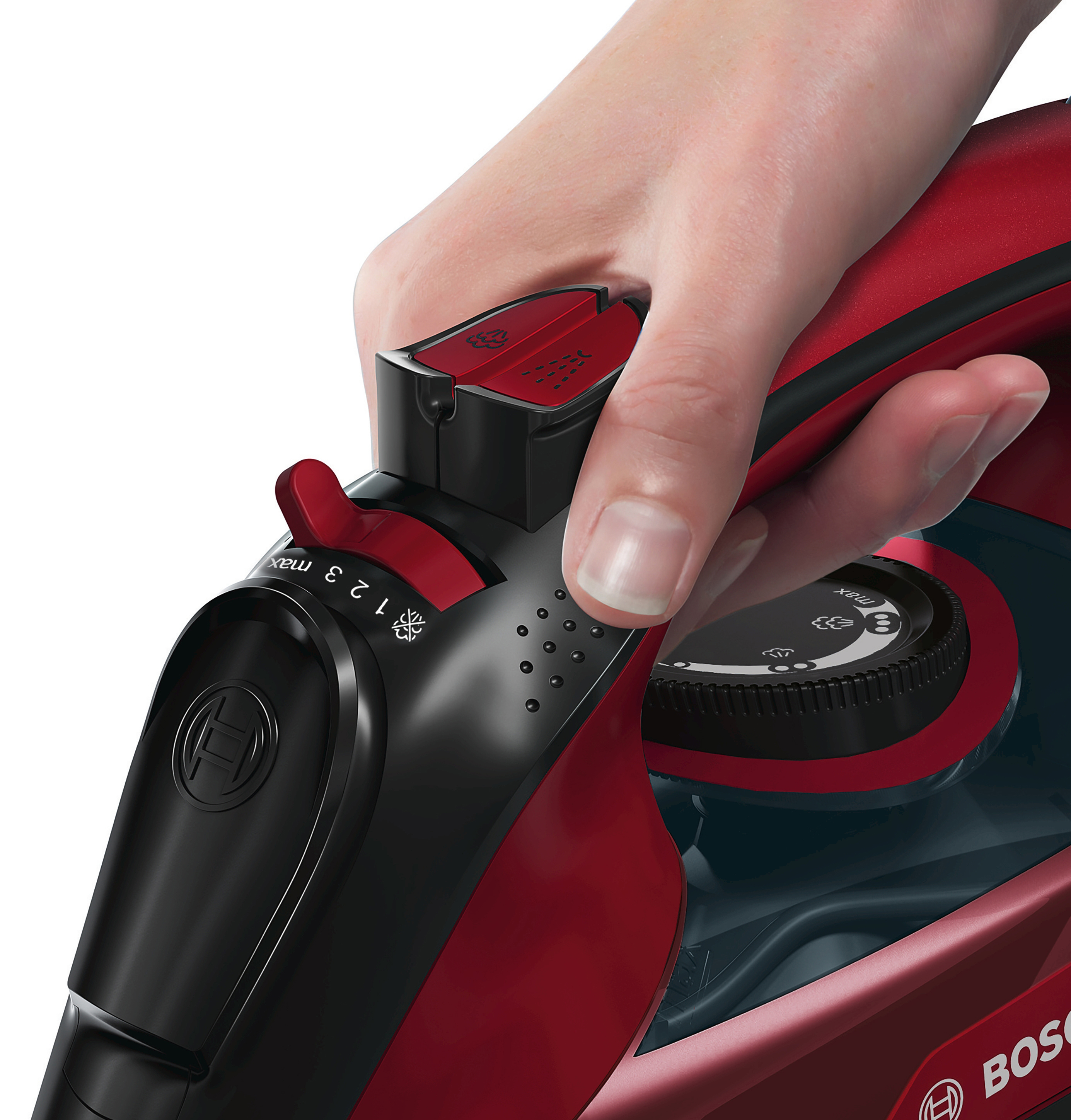 BOSCH TDA503001P Dampfbügeleisen (3000 Watt, CeraniumGlissée)