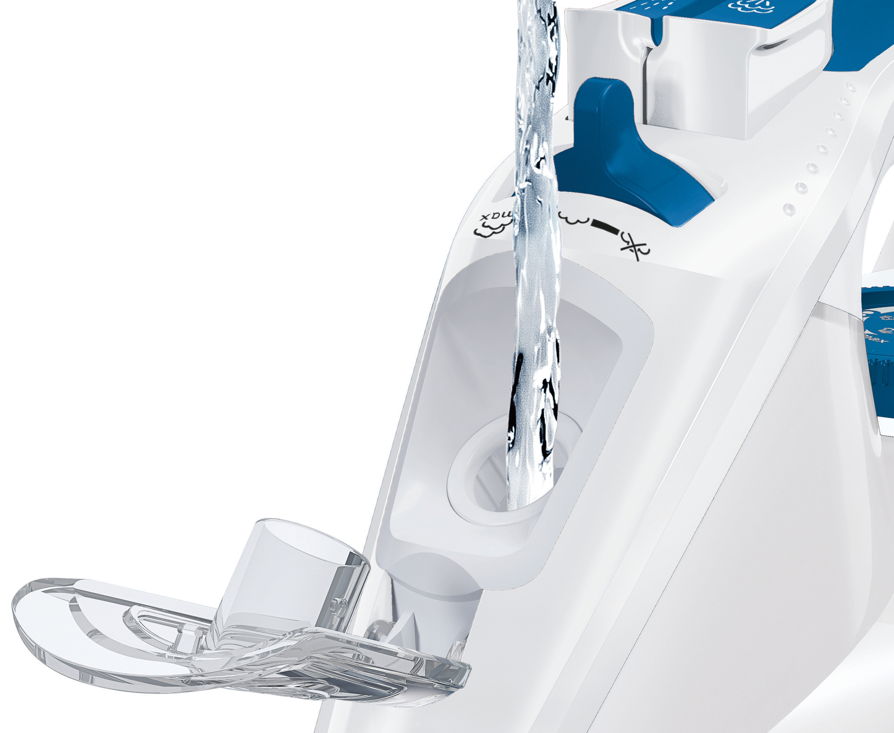 BOSCH TDA302401W Dampfbügeleisen (2400 Watt, CeraniumGlissée)