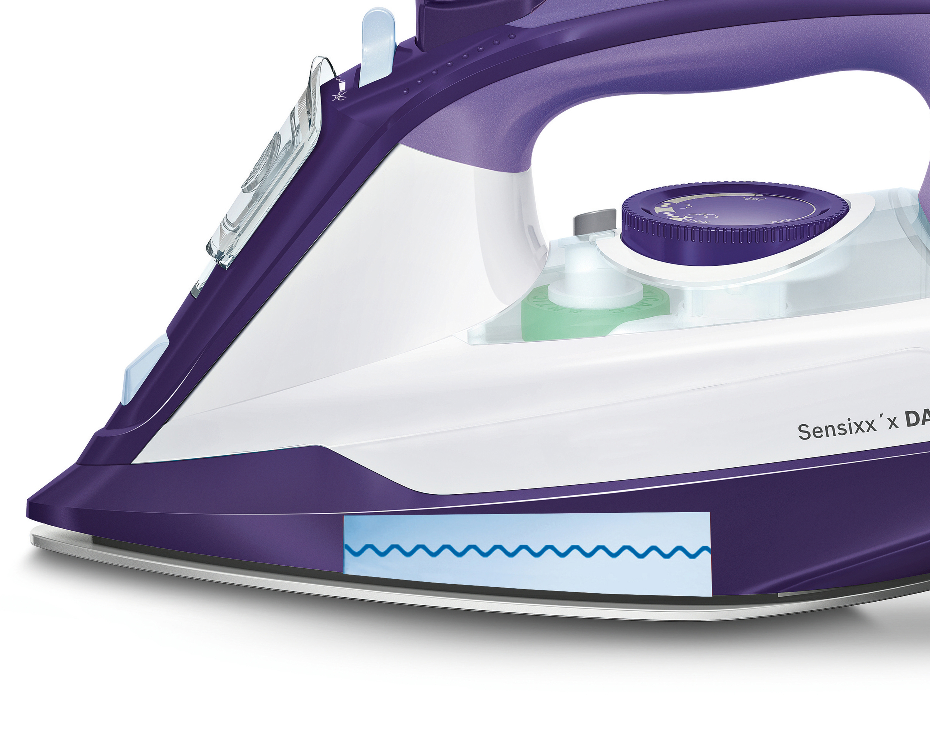 BOSCH TDA3024030 Sensixx'x DA30 Dampfbügeleisen (2400 Watt, Multidirektionale CeraniumGlissée Bügelsohle - faltenfreies Bügeln in alle Richtungen)