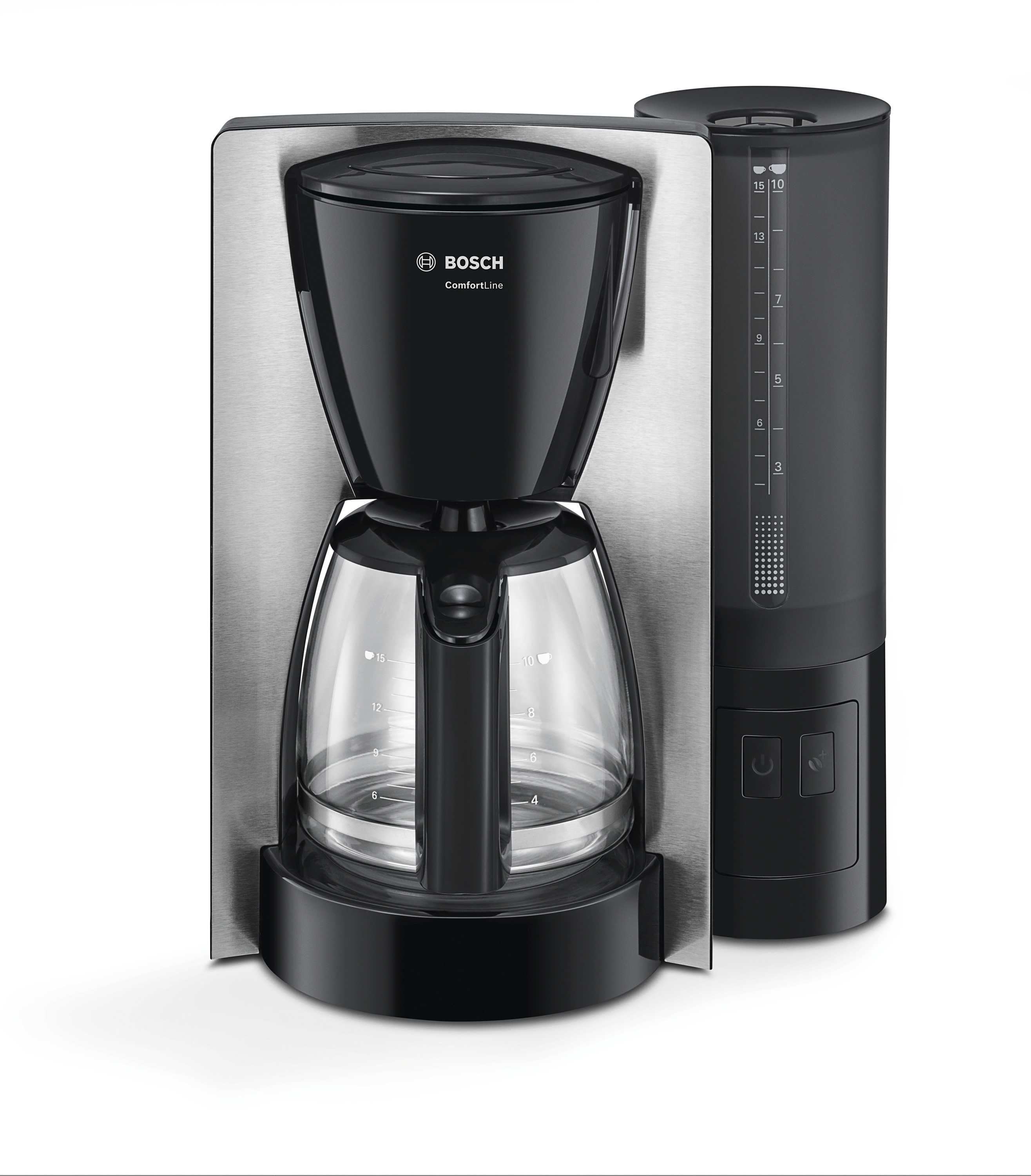 BOSCH TKA6A643 ComfortLine Kaffeemaschine Edelstahl/Schwarz