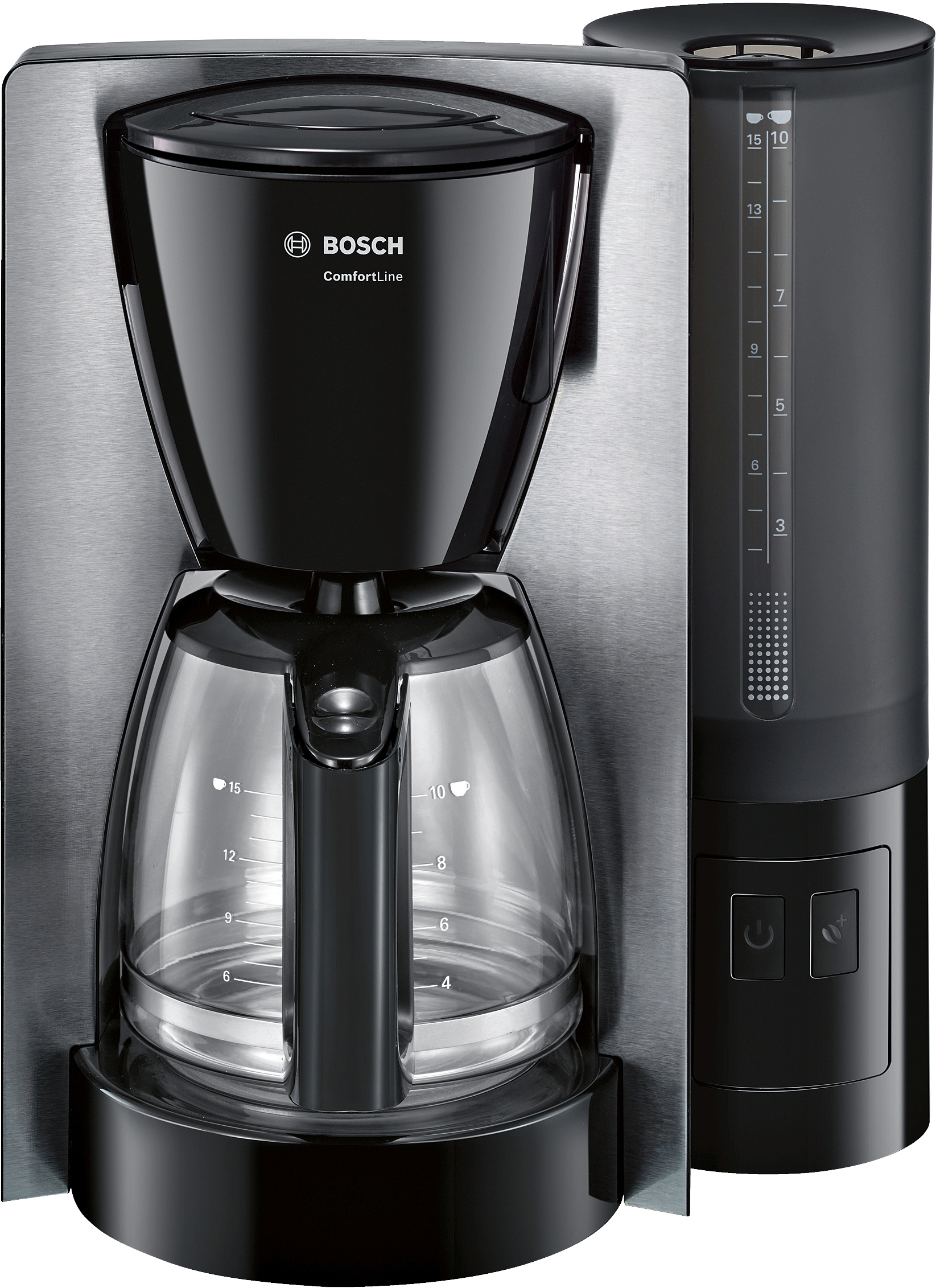 BOSCH TKA6A643 ComfortLine Kaffeemaschine Edelstahl/Schwarz