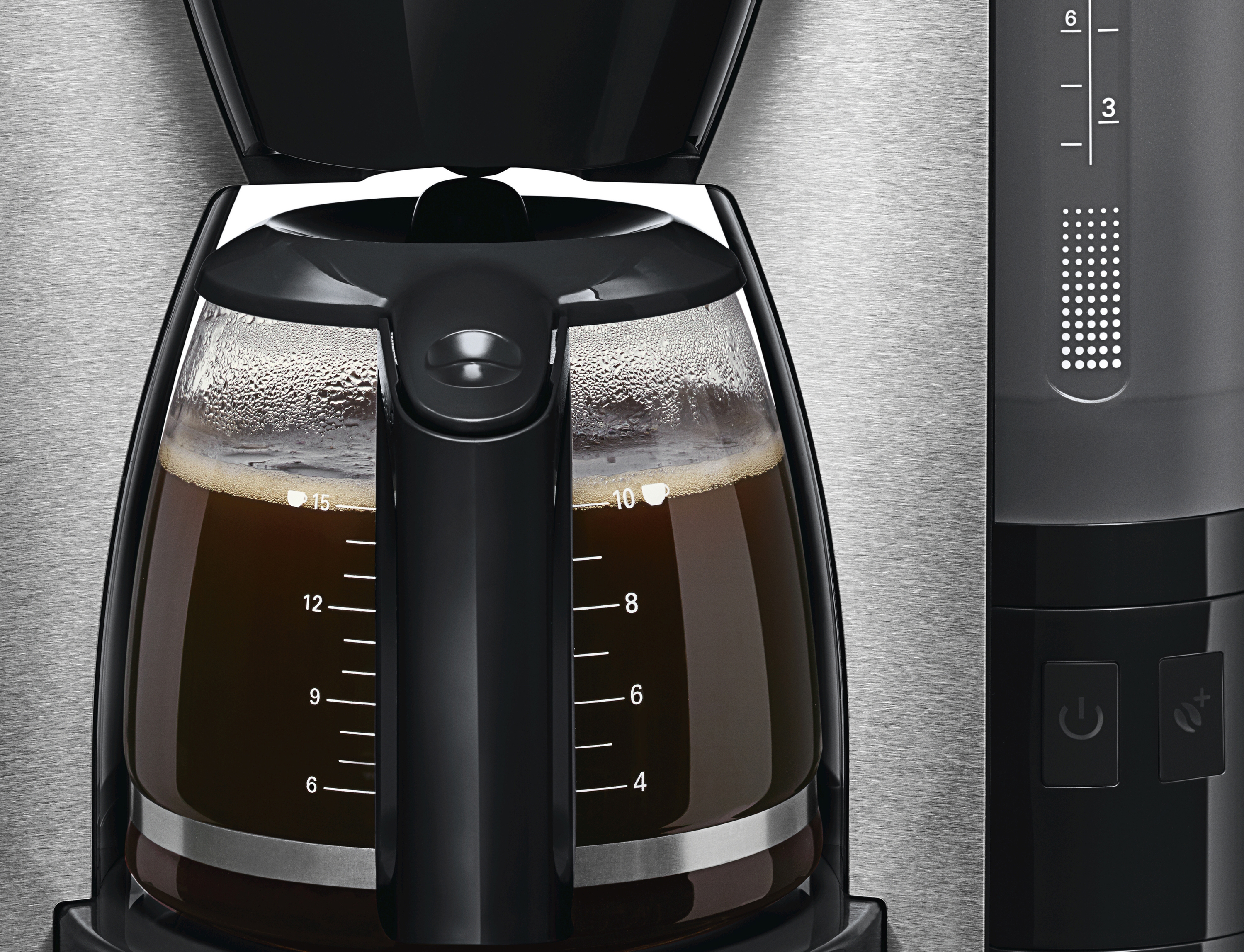 BOSCH TKA6A643 ComfortLine Kaffeemaschine Edelstahl/Schwarz
