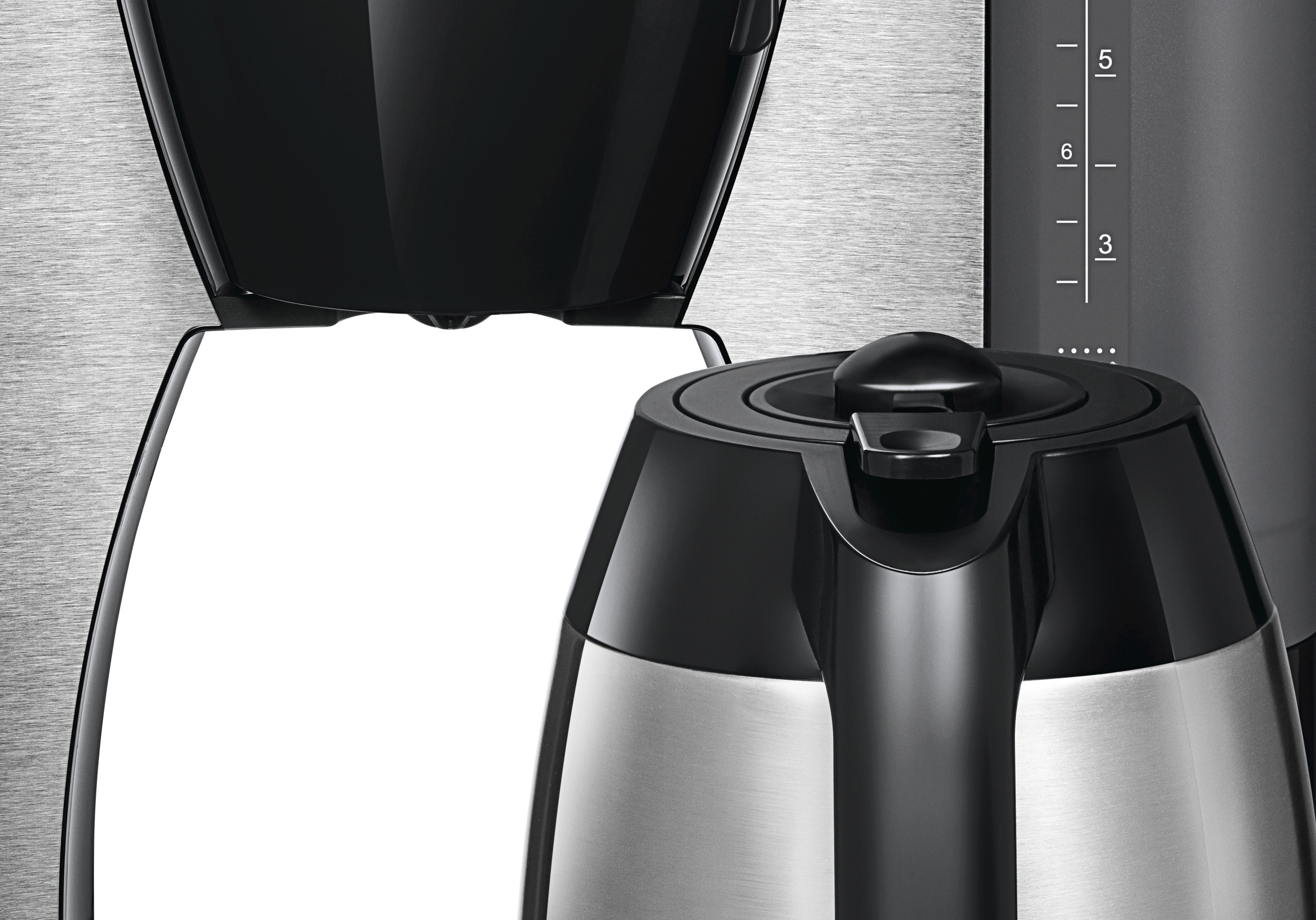BOSCH TKA6A683 ComfortLine Kaffeemaschine Edelstahl/Schwarz