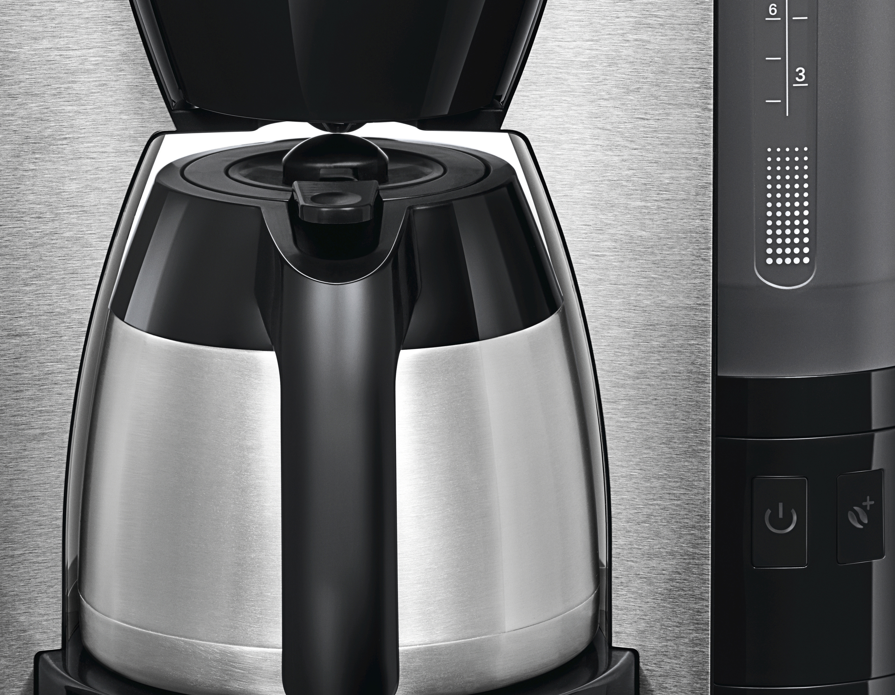 BOSCH TKA6A683 ComfortLine Kaffeemaschine Edelstahl/Schwarz