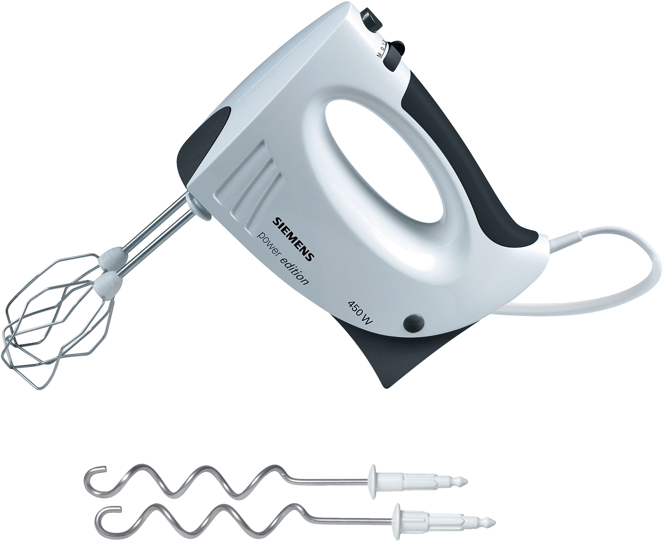 SIEMENS MQ955PE Handmixer Weiß/Anthrazit (450 Watt)