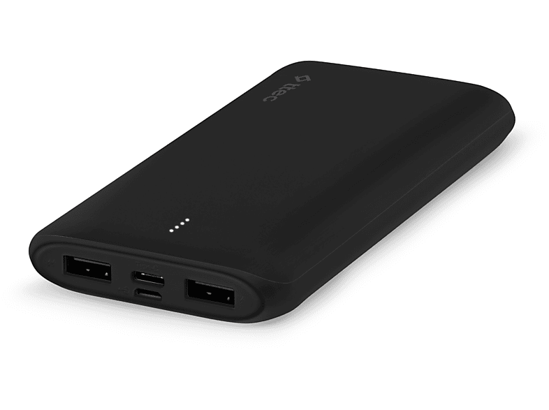 TTEC 2BB163S  PowerSlim Duo 10.000mAh Taşınabilir Şarj Cihazı/ Powerbank  Siyah