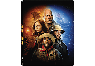 Jumanji - A következő szint + Jumanji - Vár a dzsungel (2 filmes gyűjtemény) (Steelbook) (Blu-ray)