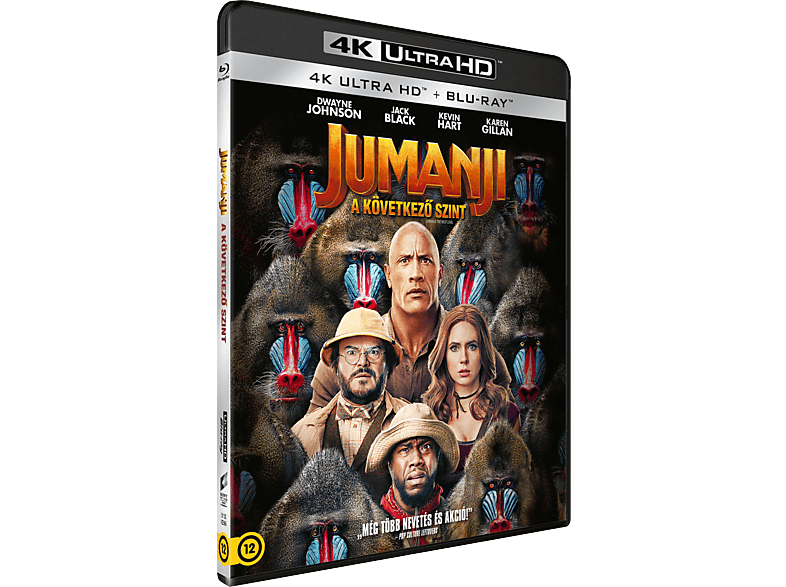 Jumanji - A következő szint (4K Ultra HD Blu-ray + Blu-ray)