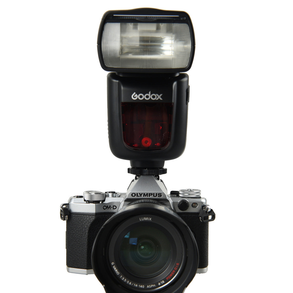 GODOX V860II-O Kit inkl. Akku Systemblitzgerät für Olympus /Panasonic (60, MFT TTL)