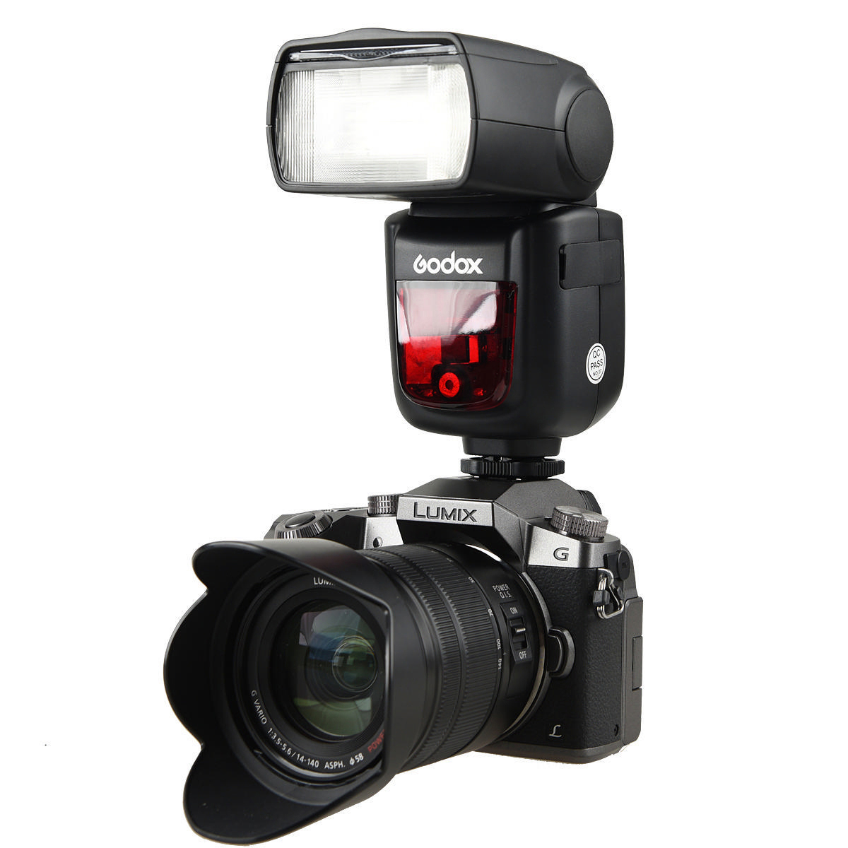 GODOX V860II-O Kit inkl. Akku Systemblitzgerät für Olympus /Panasonic (60, MFT TTL)