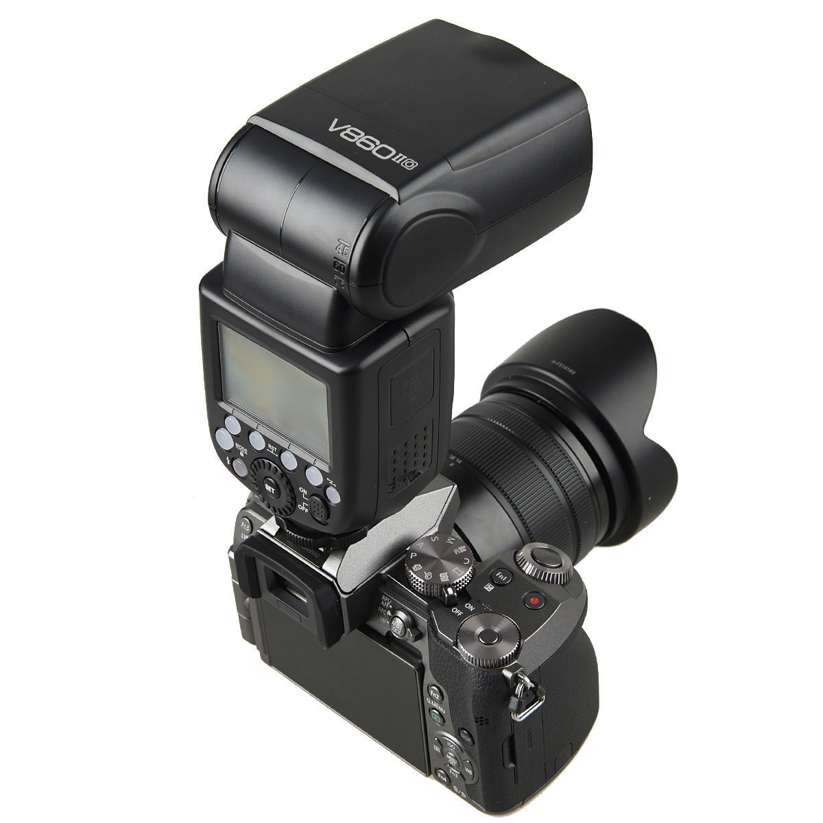 GODOX V860II-O Kit inkl. Akku Systemblitzgerät für Olympus /Panasonic (60, MFT TTL)