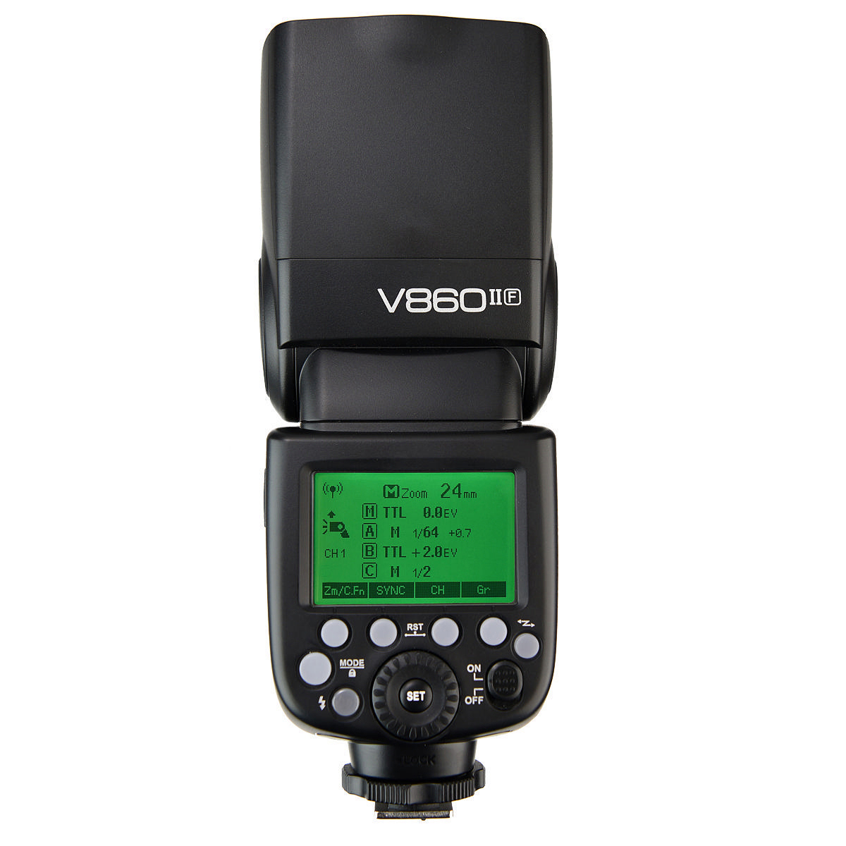GODOX V860II-F Kit inkl. Akku Systemblitzgerät für Fujifilm (60, TTL)