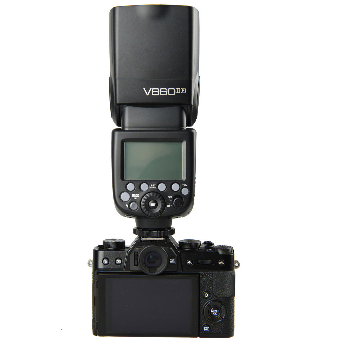 GODOX V860II-F Kit inkl. Akku Systemblitzgerät für Fujifilm (60, TTL)