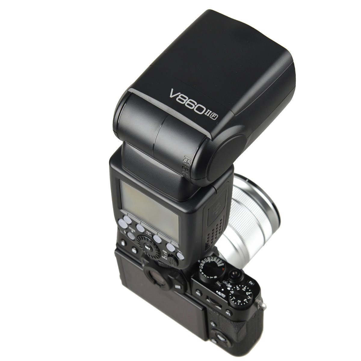 GODOX V860II-F Kit inkl. Akku Systemblitzgerät für Fujifilm (60, TTL)