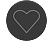 POPSOCKETS White Heart Black - Poignée et support de téléphone portable (Blanc/Noir)