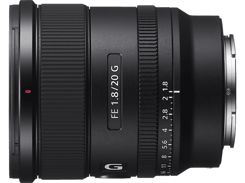 Thumbnail - SONY SEL20F18G Vollformat - 20 mm f/1.8 G-Lens, IF, AA (Advanced Aspherical), ED, FHB, DMR, Circulare Blende (Objektiv f...