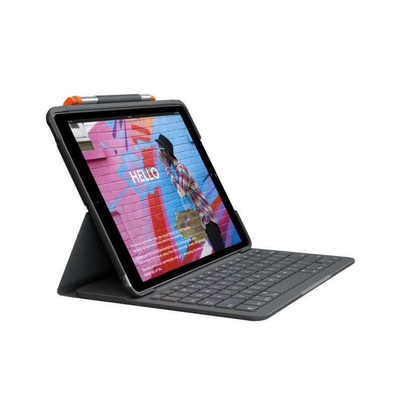 Logitech Slim Folio Keyboard Case for iPad