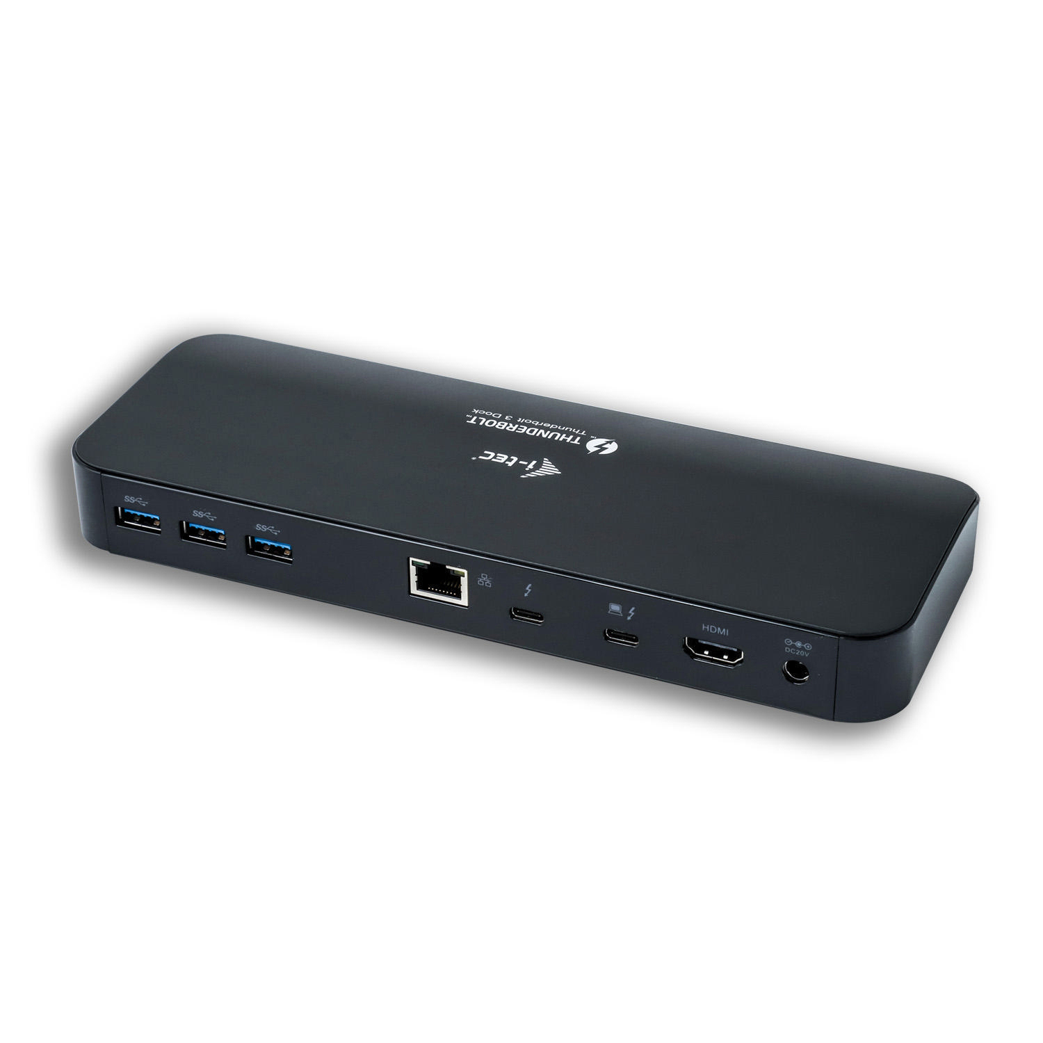 I-TEC TB3HDMIDOCKPLUS Dockingstation, Schwarz